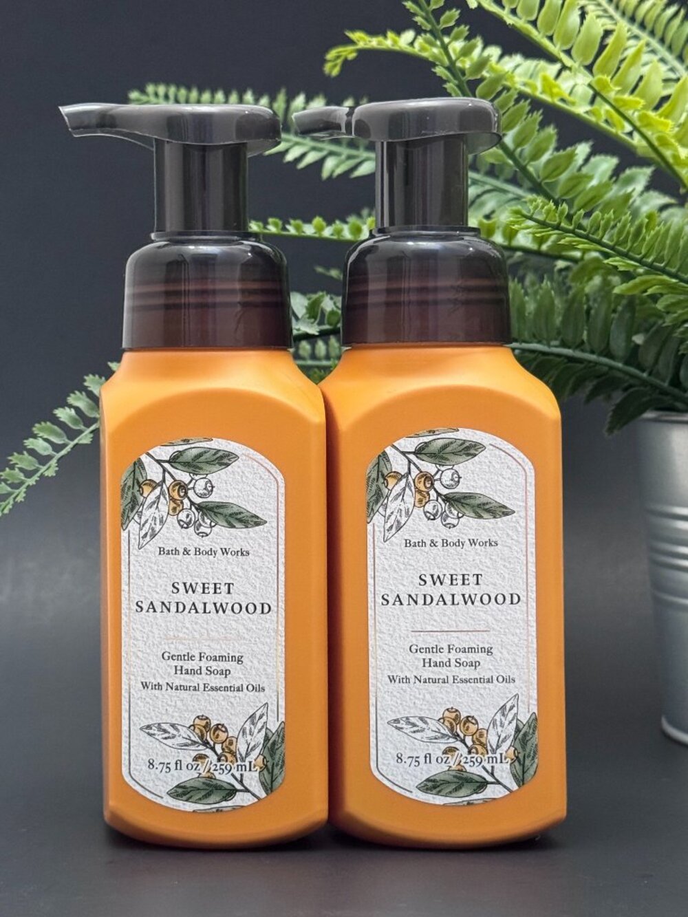 Bath & Body Works BBW Sweet Sandalwood Gentle Foaming Hand Soaps X 2